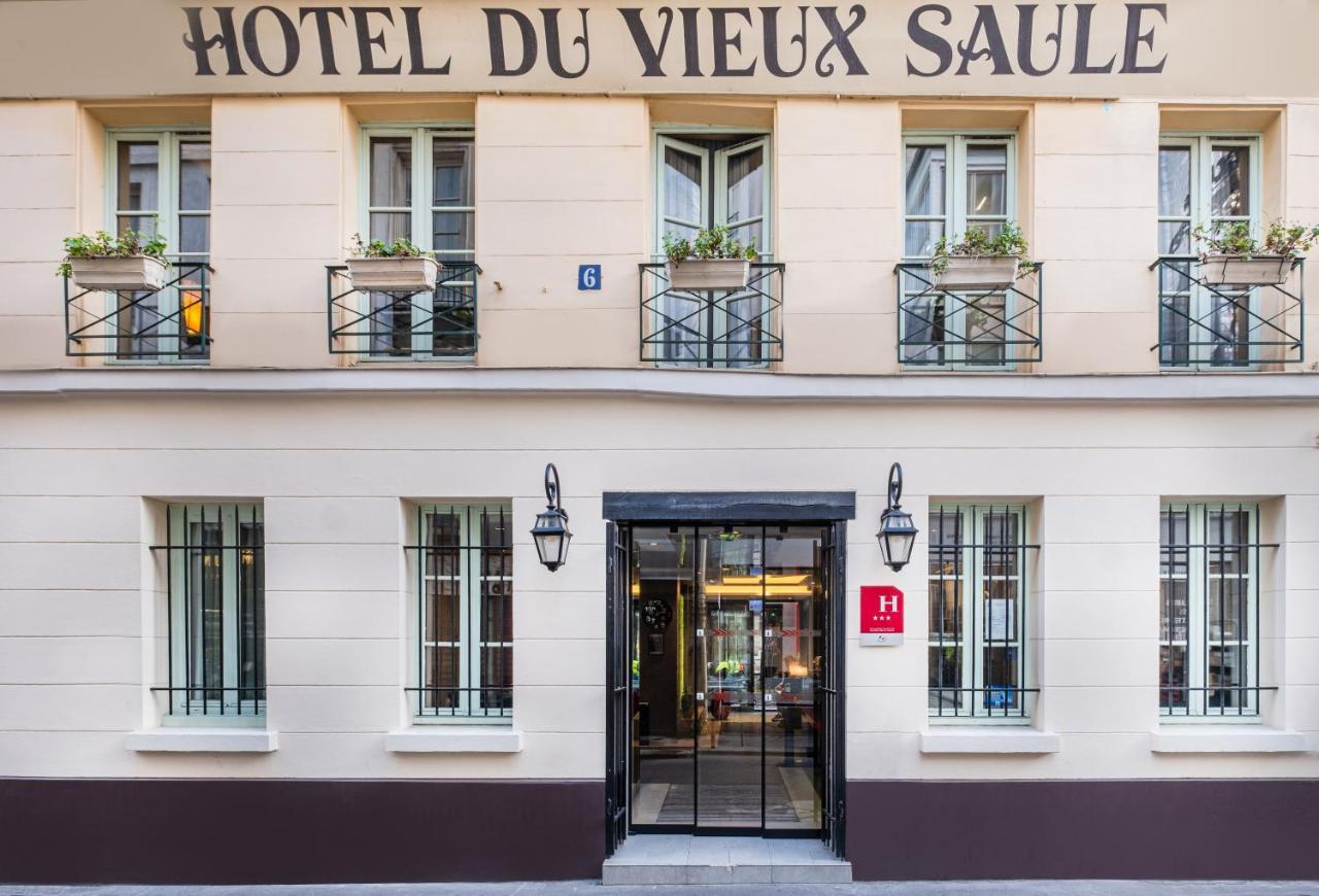 Hotel Du Vieux Saule Paris Eksteriør billede